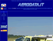 Tablet Screenshot of aerodata.it